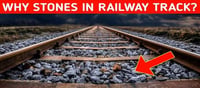 Why does Railway Track have stones???